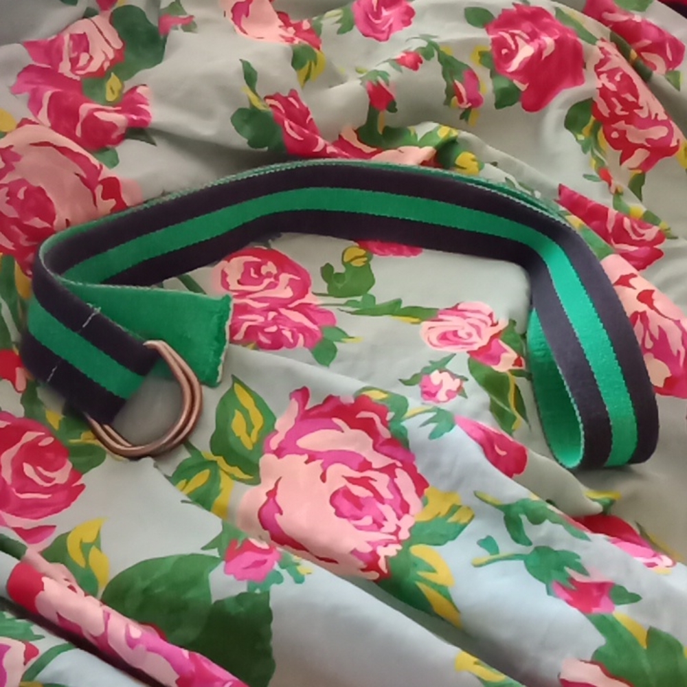 Green & dark blue belt